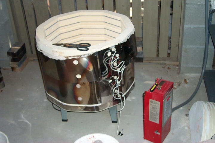 Kiln without controller and hardware