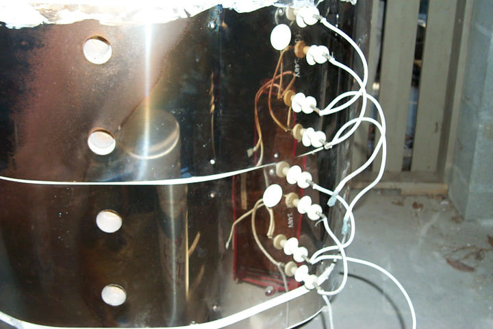 Closeup of element wires